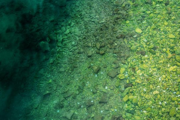 Beautiful landscape view representing visual freedom and clarity